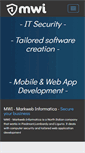 Mobile Screenshot of markwebinformatica.net