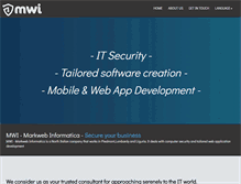 Tablet Screenshot of markwebinformatica.net